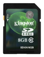 Карта памяти SD Kingson 8Gb SD10V/8GB