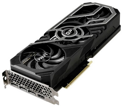 Видеокарта 24 Gb PALIT RTX3090 GAMINGPRO OC 24G NED3090S19SB-132BA