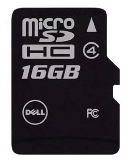 Карта памяти microSDHC/SDXC Dell 16GB 385-BBKJ