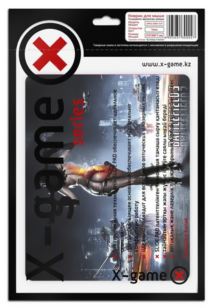 Коврик X-Game BATTLEFIELD 3 V1.P