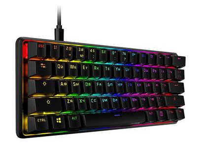 Клавиатура HyperX Alloy Origins 60 HKBO1S-RB-RU/G