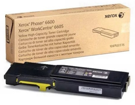 Тонер-картридж Xerox 106R02235 жёлтый