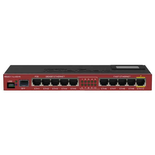 Маршрутизатор MikroTik RB2011UiAS-IN