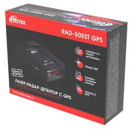 Лазер/Радар-детектор Ritmix RAD-505ST GPS