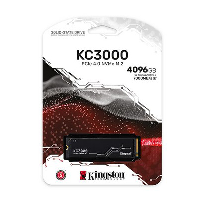 SSD накопитель 4TB Kingston SKC3000D/4096G