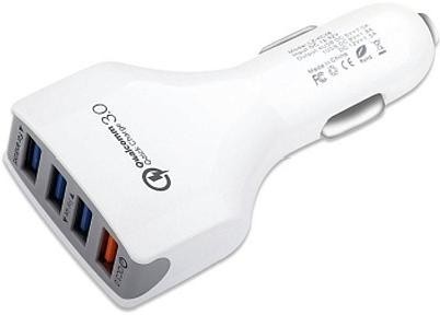 Зарядка USB автомобильная Cablexpert MP3A-UC-CAR18 Белый