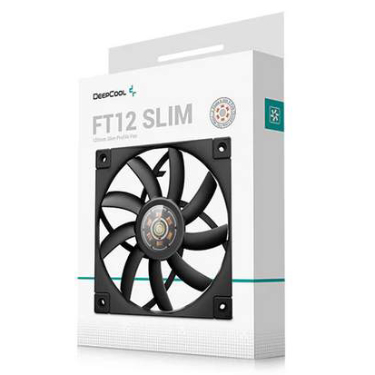 Кулер для корпуса Deepcool FT12 SLIM R-FT12SLIM-BKWPN1-G