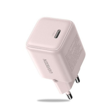 Зарядное устройство UGREEN 1xUSB-C 20W QC4.0/PD3.0 Gan X X512 Розовый (55556)