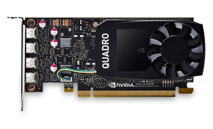 Видеокарта 4GB PNY Quadro P1000 VCQP1000DVI-PB