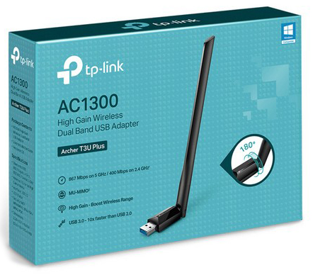 Сетевой адаптер Tp-Link Archer T3U Plus AC1300