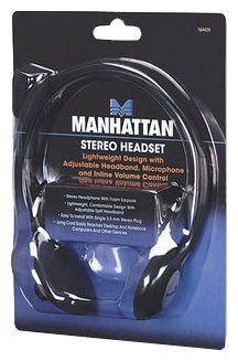 Гарнитура Manhattan Stereo Headset Комбинированный