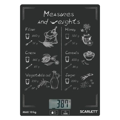 Весы кухонные Scarlett SC-KS57P64