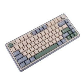 Клавиатура AULA F75 Purpl-beige-green