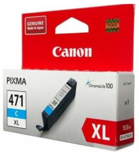 Картридж Canon CLI-471XL Голубой 0347C001