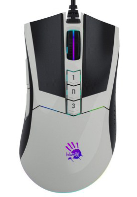 Компьютерная мышь Bloody W90-Max-Panda White