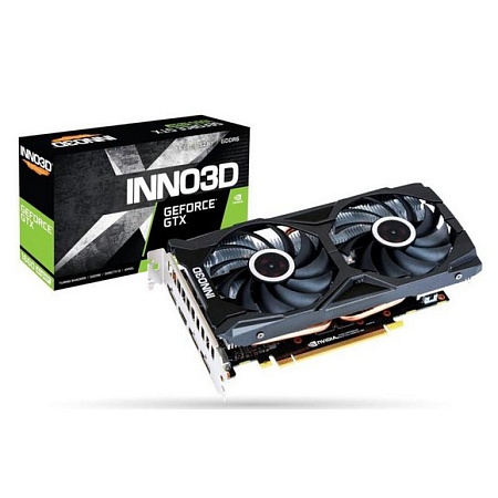 Видеокарта Inno3D GeForce GTX1660 SUPER Twin X2, 6G GDDR6 192bit HDMI 3xDP N166S2-06D6-1712VA15L Видеокарта Inno3D GeForce GTX1660 SUPER Twin X2, 6G GDDR6 192bit HDMI 3xDP N166S2-06D6-1712VA15L