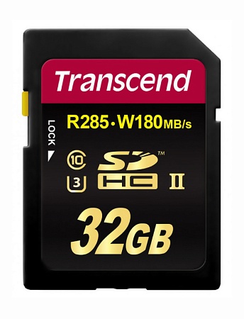 Карта памяти SD 32GB Transcend TS32GSD2U3
