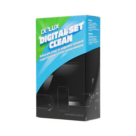 Чистящий набор Digital Set Clean 200 мл. гель и салф. микрофибра 25*25см