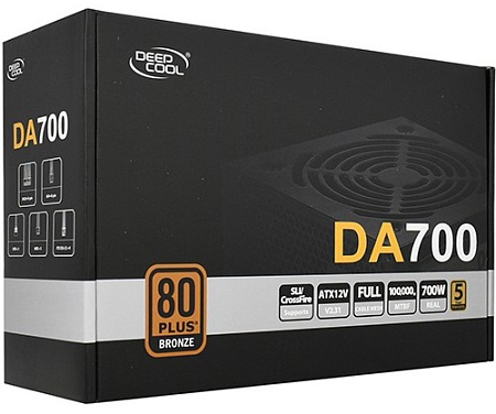 Блок питания 700W DeepCool DA700 BZ-DA700N