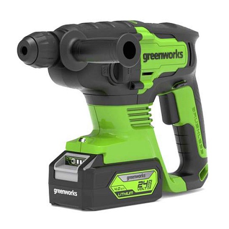 Перфоратор Greenworks GD24SDS2K4