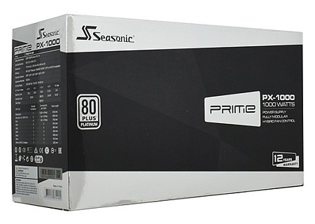 Блок питания 1000W Seasonic Prime PX-1000 SSR-1000PD