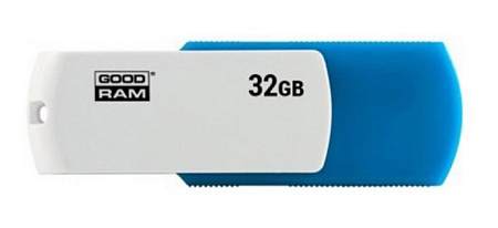 USB флешка 32Gb GOODRAM UCO2-0320MXR11 BLUE/WHITE