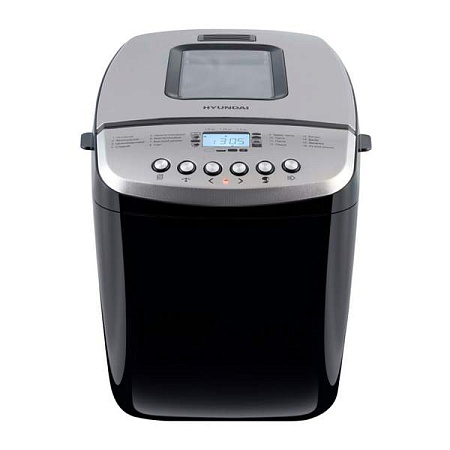 Хлебопечь Hyundai HYBM-P0412 черный/серебристый