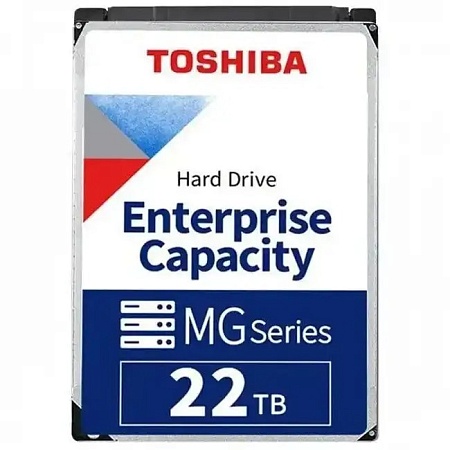 Жесткий диск 22TB TOSHIBA MAMR 512e MG10AFA22TE