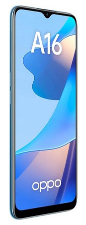 Смартфон OPPO A16 3/32Gb Pearl Blue CPH2269