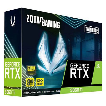 Видеокарта 8 GB ZOTAC GAMING RTX 3060 Ti Twin Edge