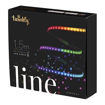 Гирлянда Twinkly Smart LED Line RGB, light glued strip, 1,5m, BT+WiFi, Gen II, IP20