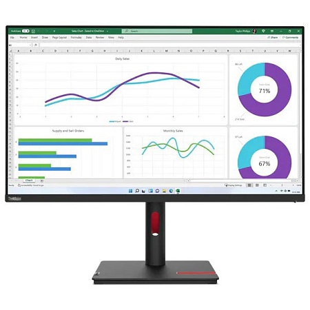 Монитор Lenovo ThinkVision T32h-30 63D3GAT1EU