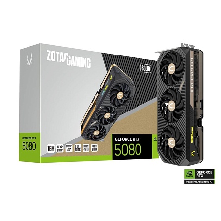 Видеокарта 16Gb ZOTAC GAMING RTX 5080 SOLID