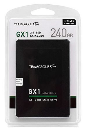 SSD накопитель 240 GB Team Group GX1 T253X1240G0C101 SSD накопитель 240 GB Team Group GX1 T253X1240G0C101