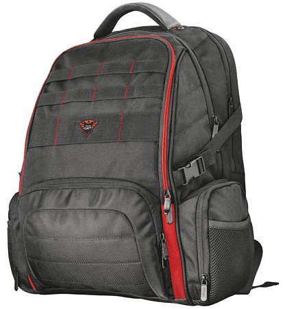Рюкзак Trust GXT 1250 Hunter Gaming Черно-красный