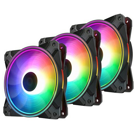 Комплект кулеров для корпуса Deepcool FC120-3 в1
