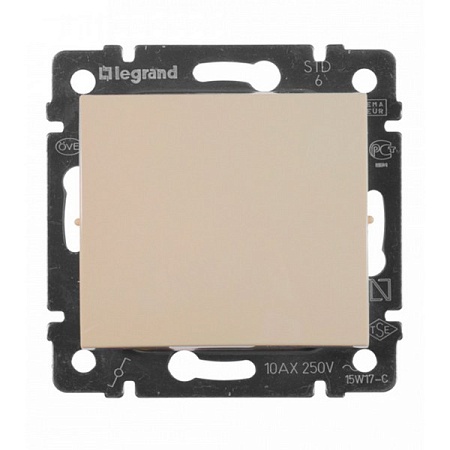 Переключатель Legrand 695602 Valena слоновая кость Переключатель Legrand 695602 Valena слоновая кость