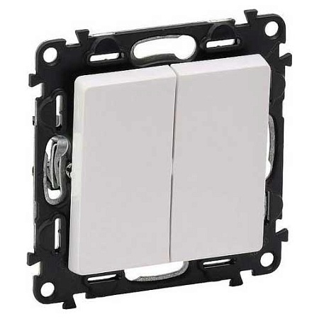 Переключатель Legrand 752408 VLN-l БЕЛ Перекл 2-Клв