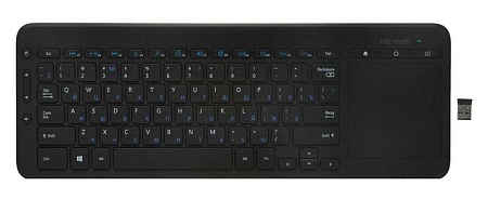 Клавиатура беспроводная Microsoft All-in-One Media N9Z-00018