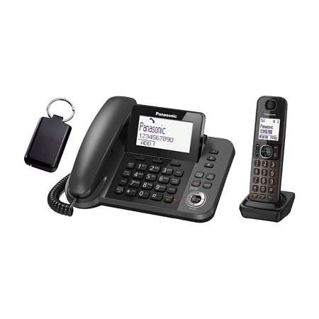 Беспроводной телефон PANASONIC KX-TGF320 Черный