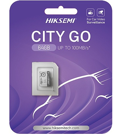 Карта памяти microSDXC 64GB Hiksemi CITY GO HS-TF-M1/64G