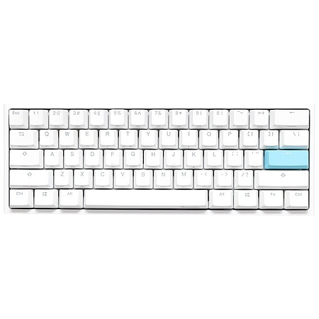 Клавиатура Ducky One 2 Mini, Cherry Red, RGB LED, RU PBT, White