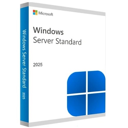 Windows Svr Std 2025 64Bit Russian 1pk DSP OEI DVD 16 Core