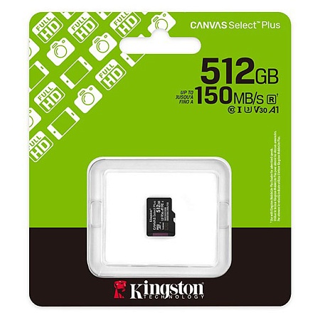 Карта памяти 512GB Kingston SDCS3/512GBSP Карта памяти 512GB Kingston SDCS3/512GBSP