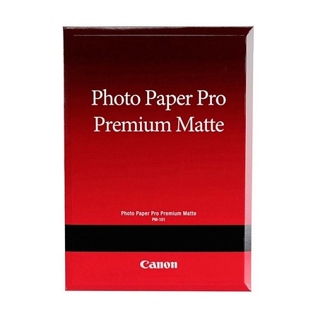Матовая фотобумага Canon Pro Premium Matte PM-101 A2 20 шт. Матовая фотобумага Canon Pro Premium Matte PM-101 A2 20 шт.