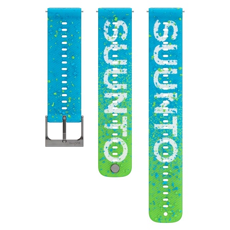 Ремешок силиконовый для часов Suunto 22 мм POWER BLUE S+M Ремешок силиконовый для часов Suunto 22 мм POWER BLUE S+M