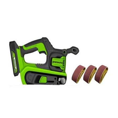 Ленточная шлифовальная машина Greenworks G24BS 24 V