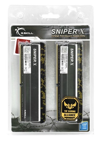 Оперативная память 16 GB kit G.Skill Sniper X F4-2666C19D-16GSXK Оперативная память 16 GB kit G.Skill Sniper X F4-2666C19D-16GSXK