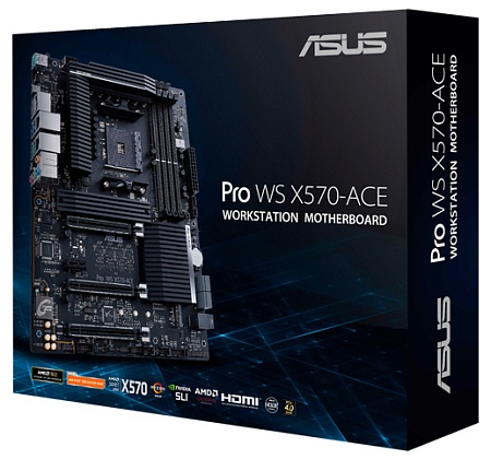 Материнская плата Asus PRO WS X570-ACE