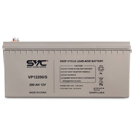 Батарея для ИБП SVC VP12200/S 12В 200 Ач (552*240*230)